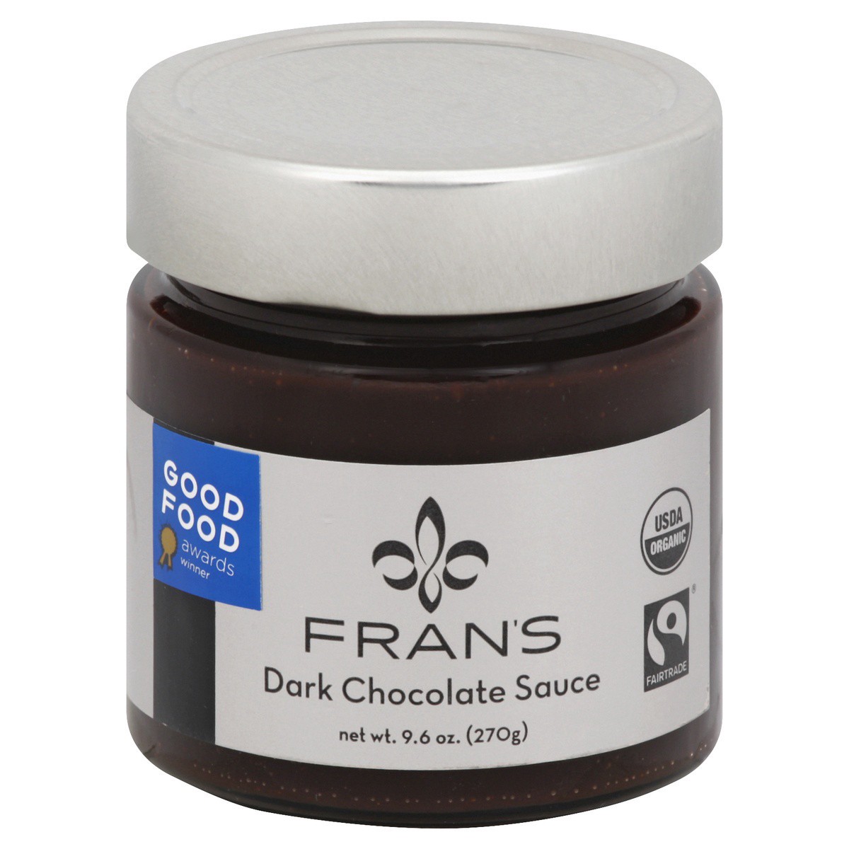 slide 1 of 7, Fran's Frans Sauce Dark Chocolate - 11 Oz, 11 oz