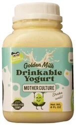 Mother Culture Golden Milk Drinkable Yogurt