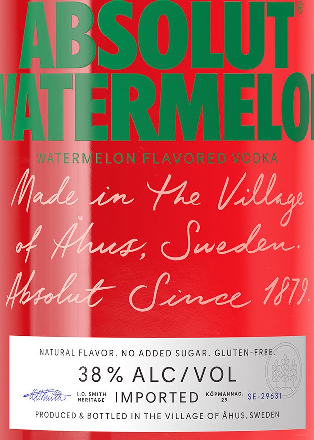 slide 2 of 10, Absolut Watermelon Vodka 750 ml, 750 ml