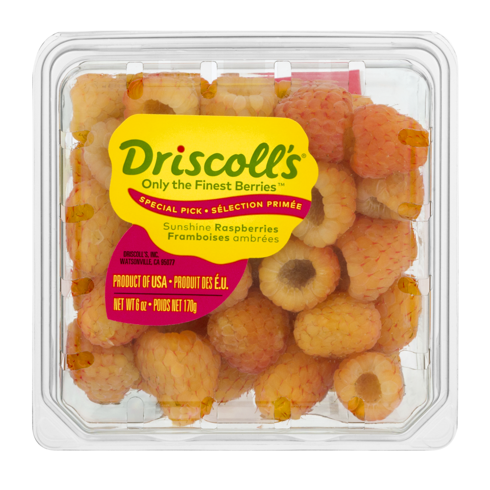 slide 1 of 1, Driscoll's Raspberries, 6 oz