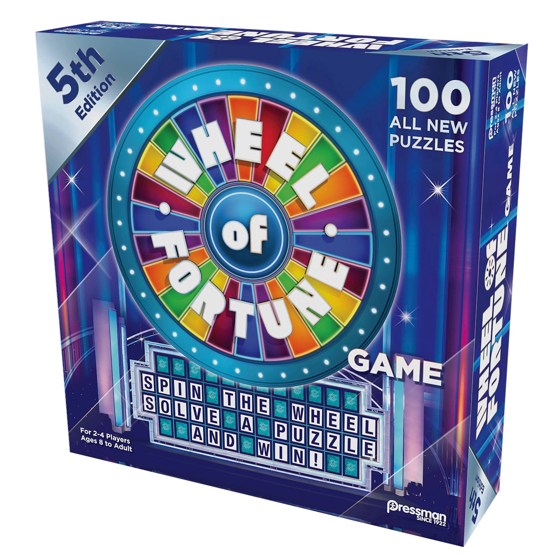 slide 5 of 9, Pressman Wheel of Fortune Board Game, 1 ct