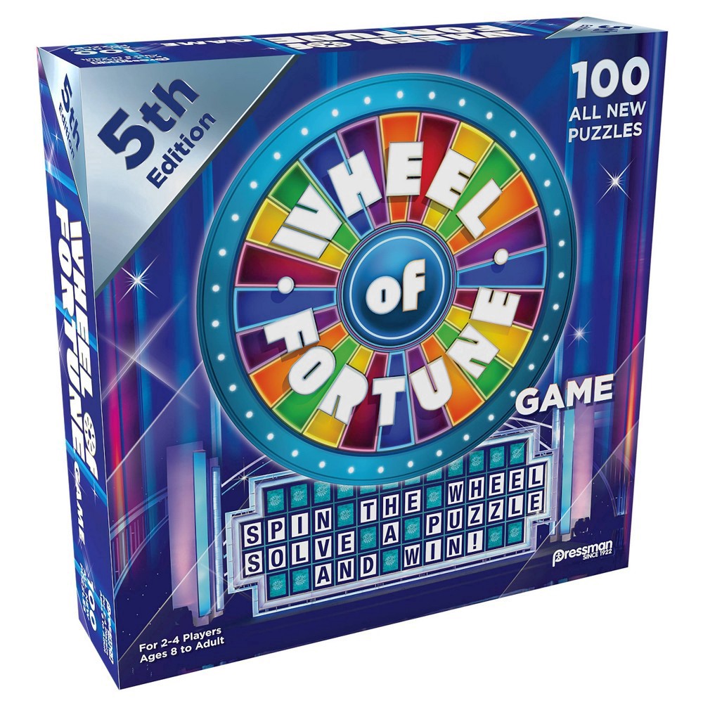 slide 7 of 9, Pressman Wheel of Fortune Board Game, 1 ct