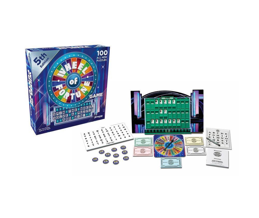 slide 2 of 9, Pressman Wheel of Fortune Board Game, 1 ct