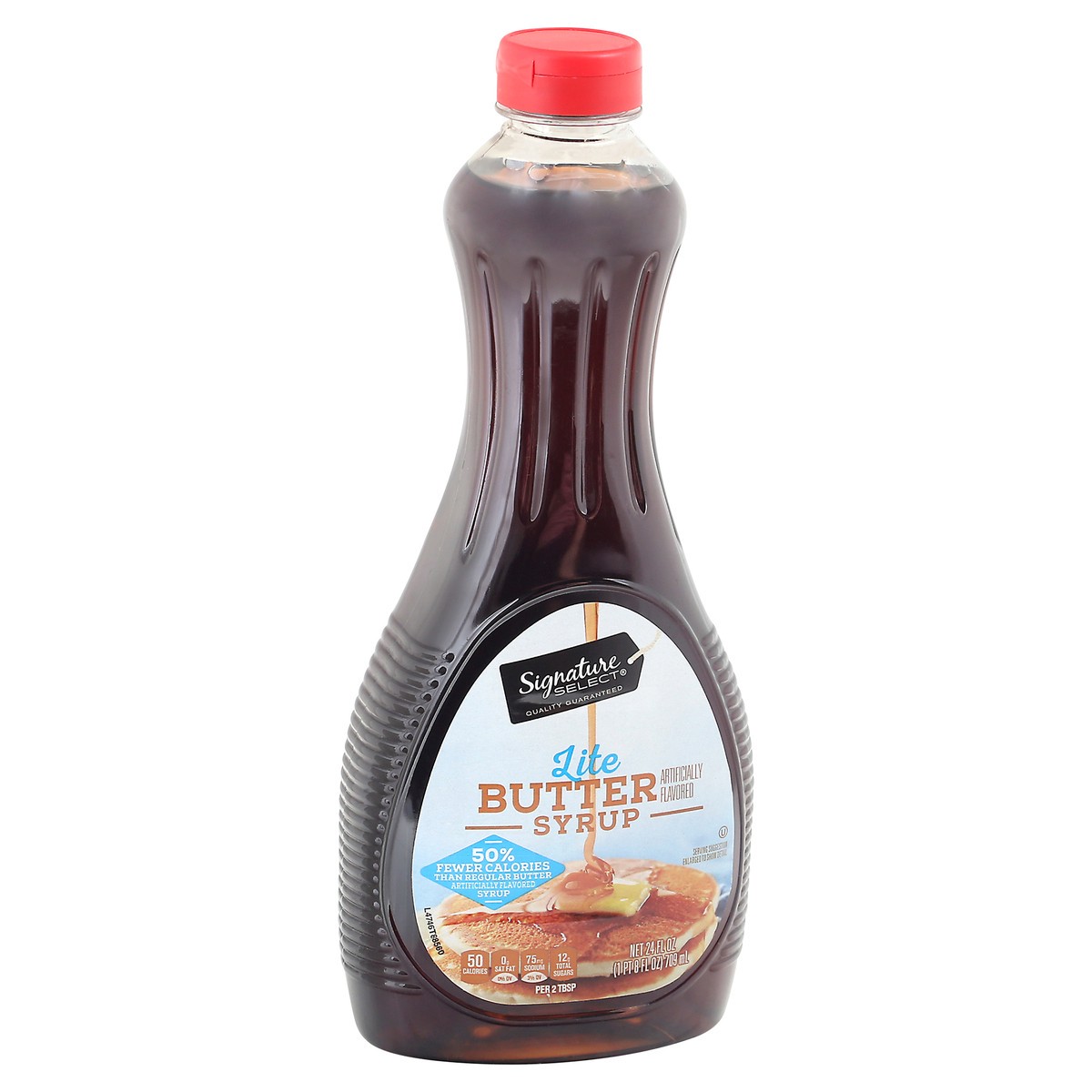 slide 13 of 13, Signature Select Lite Butter Syrup 24 fl oz, 24 fl oz