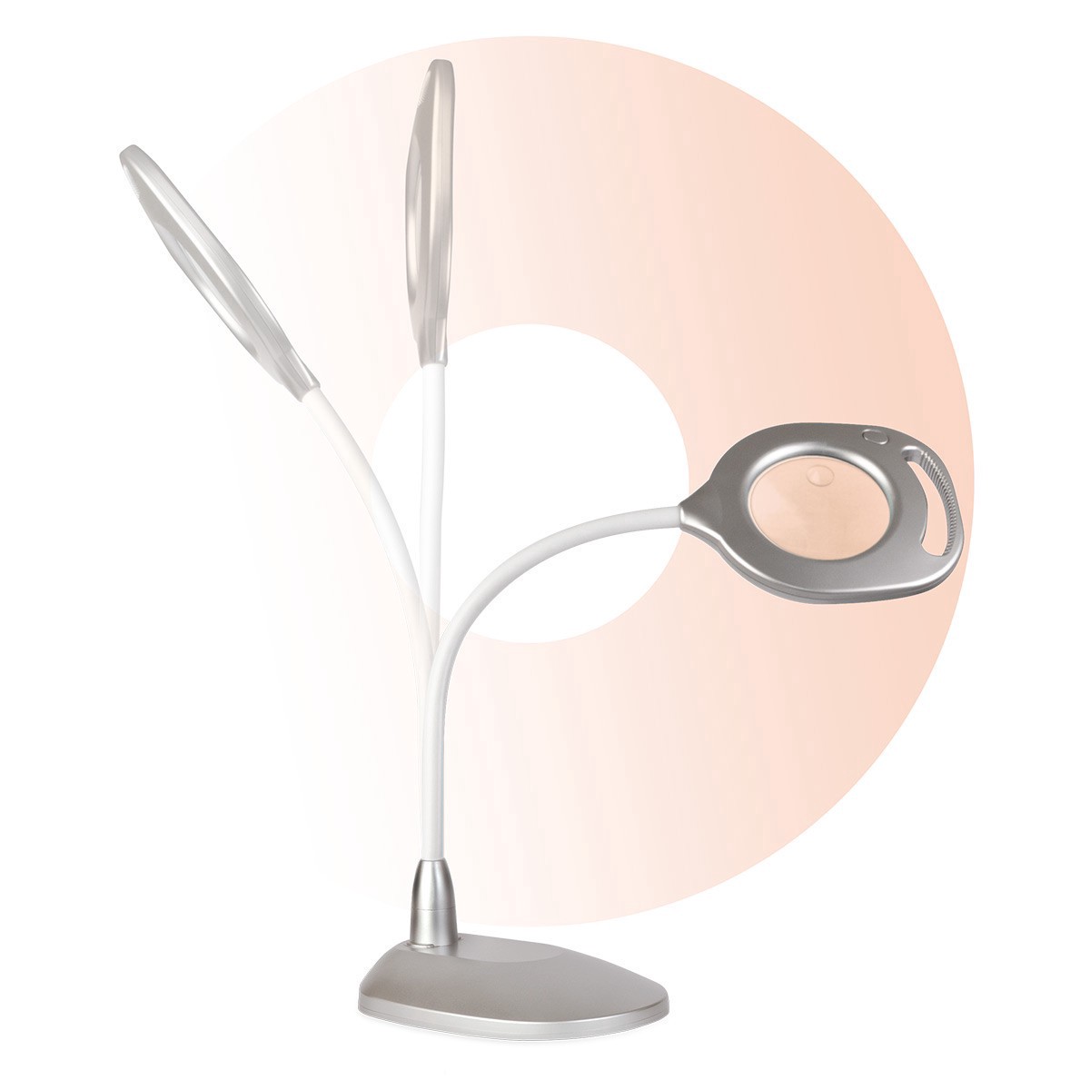 slide 3 of 7, Ott Lite Ottlite 2-In-1 Led Floor & Table Light, 5.675 in x 7.875 in