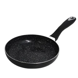 IMUSA 8" Ceramic Bistro Saute Pan Black