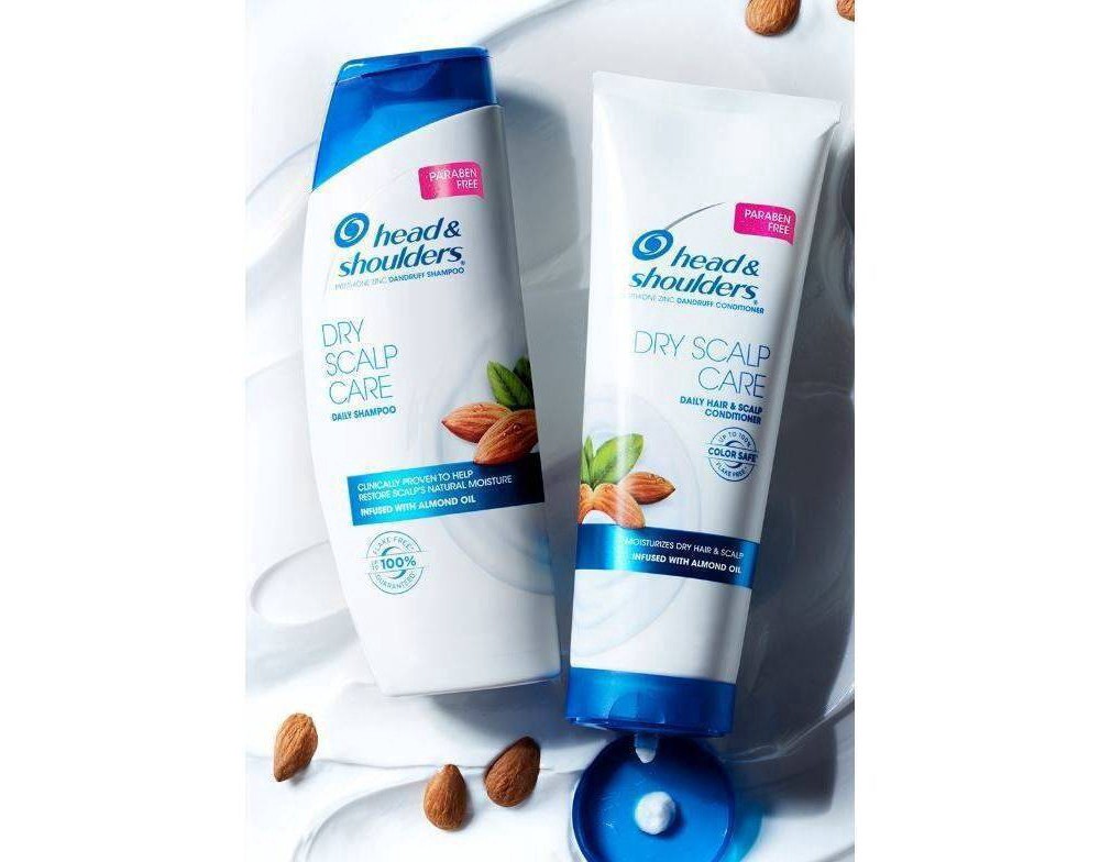 slide 7 of 23, Head & Shoulders Dry Scalp Care Daily Dandruff Shampoo & Conditioner Twin Pack, 24.4 fl oz