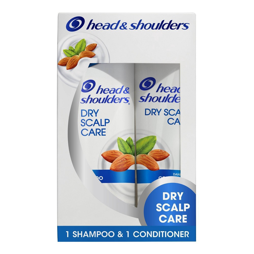 slide 3 of 23, Head & Shoulders Dry Scalp Care Daily Dandruff Shampoo & Conditioner Twin Pack, 24.4 fl oz