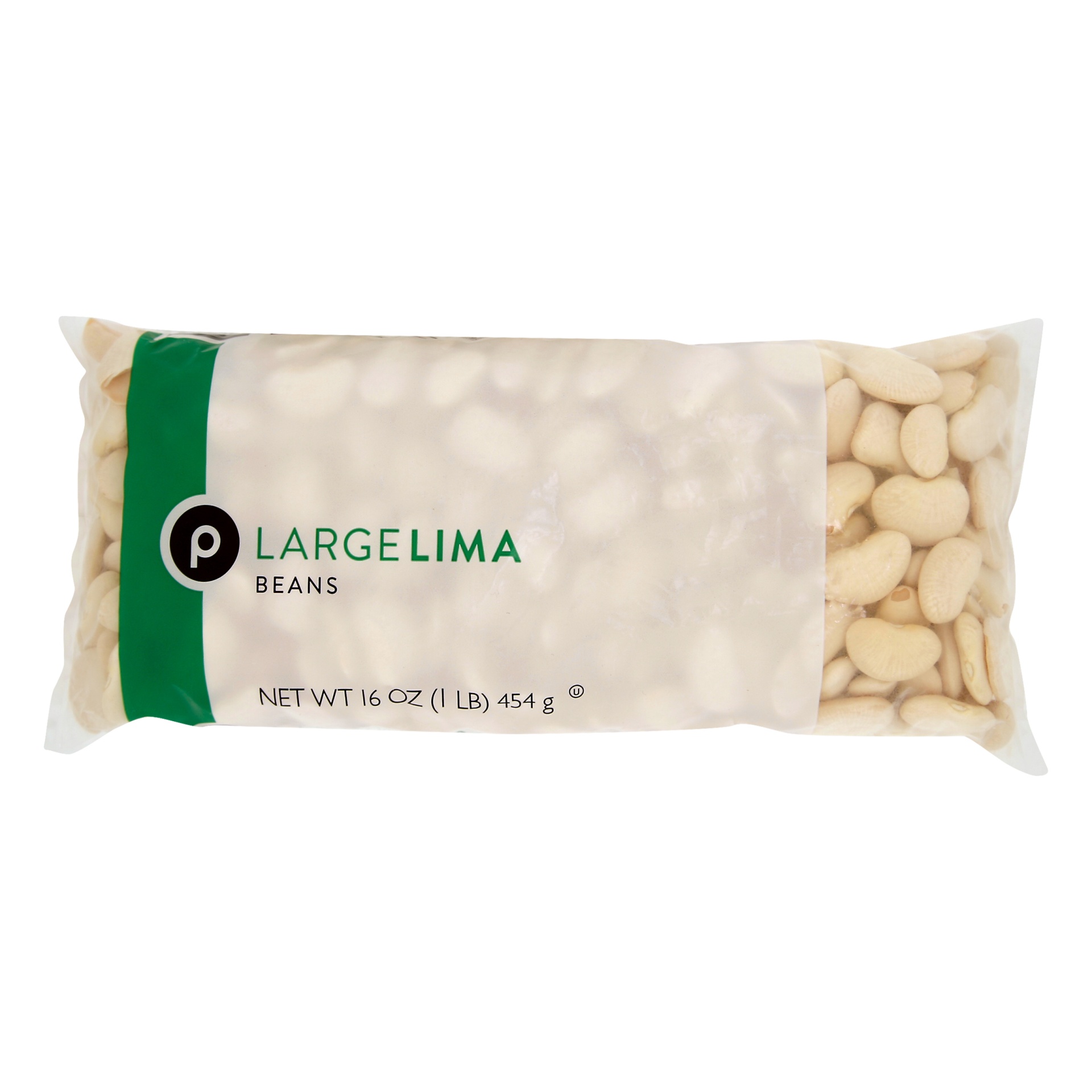 slide 1 of 1, Publix Large Lima Beans, 16 oz