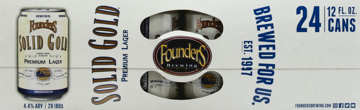 slide 4 of 8, Founders Brewing Co. Brewing Co. Solid Gold Lager, 288 fl oz