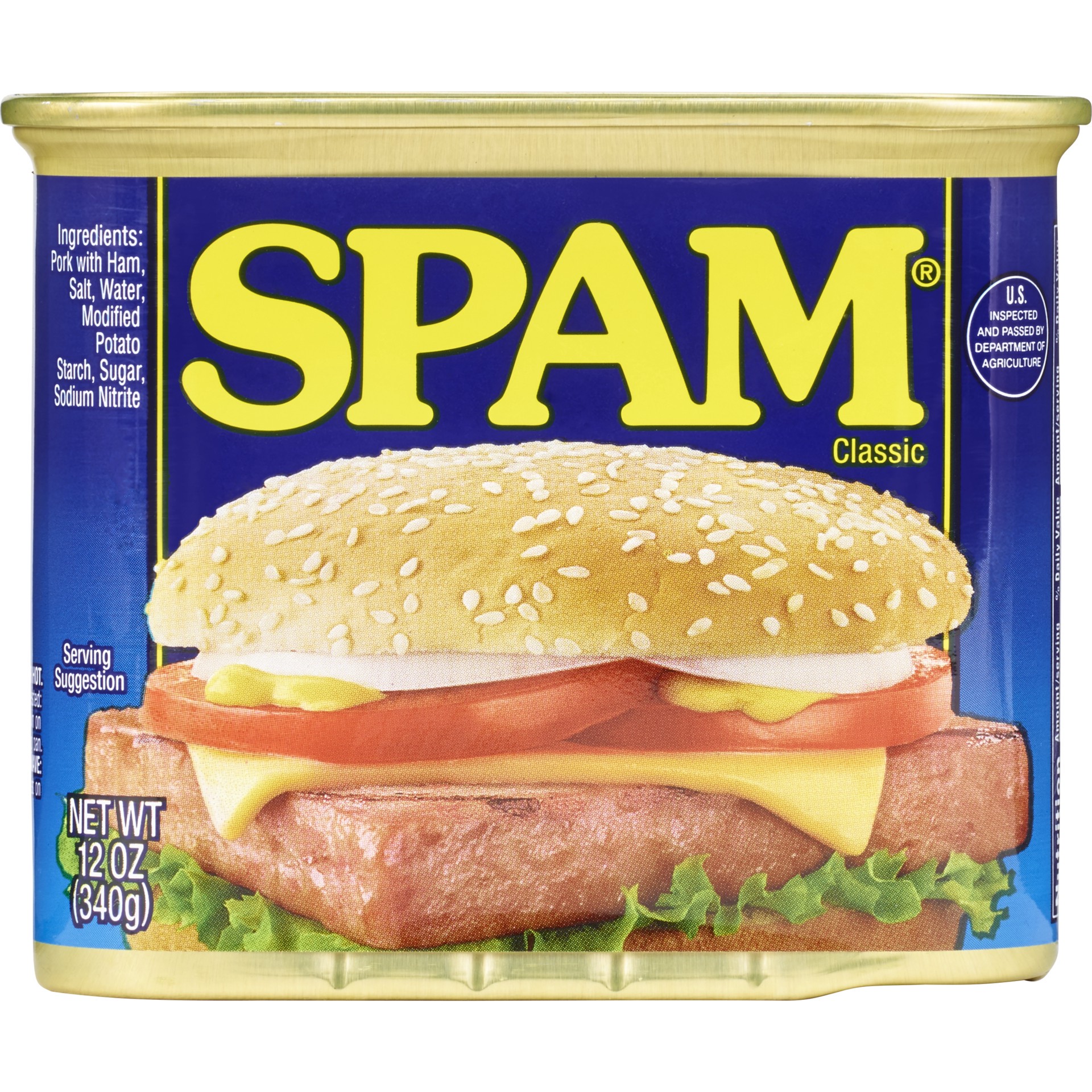 slide 1 of 1, SPAM Classic, 24 ct