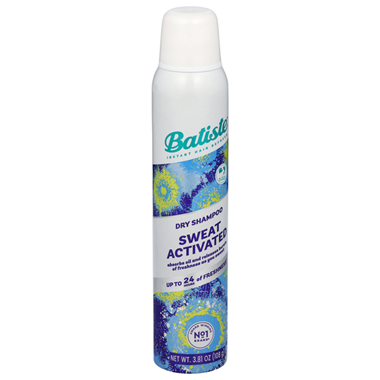 slide 1 of 1, Batiste Dry Shampoo, Sweat Activated, 3.81 oz