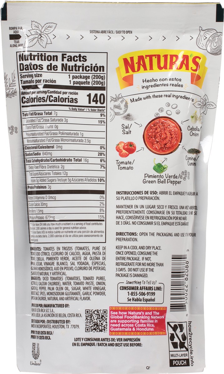 slide 14 of 14, Natura's Creole Style Pasta Sauce with Vegetables 7.1 oz, 7.1 oz