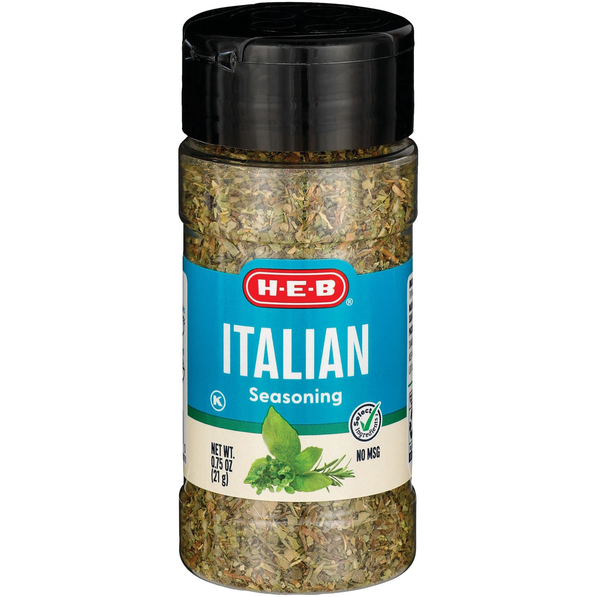 slide 1 of 1, H-E-B Select Ingredients Italian Seasoning, 0.75 oz