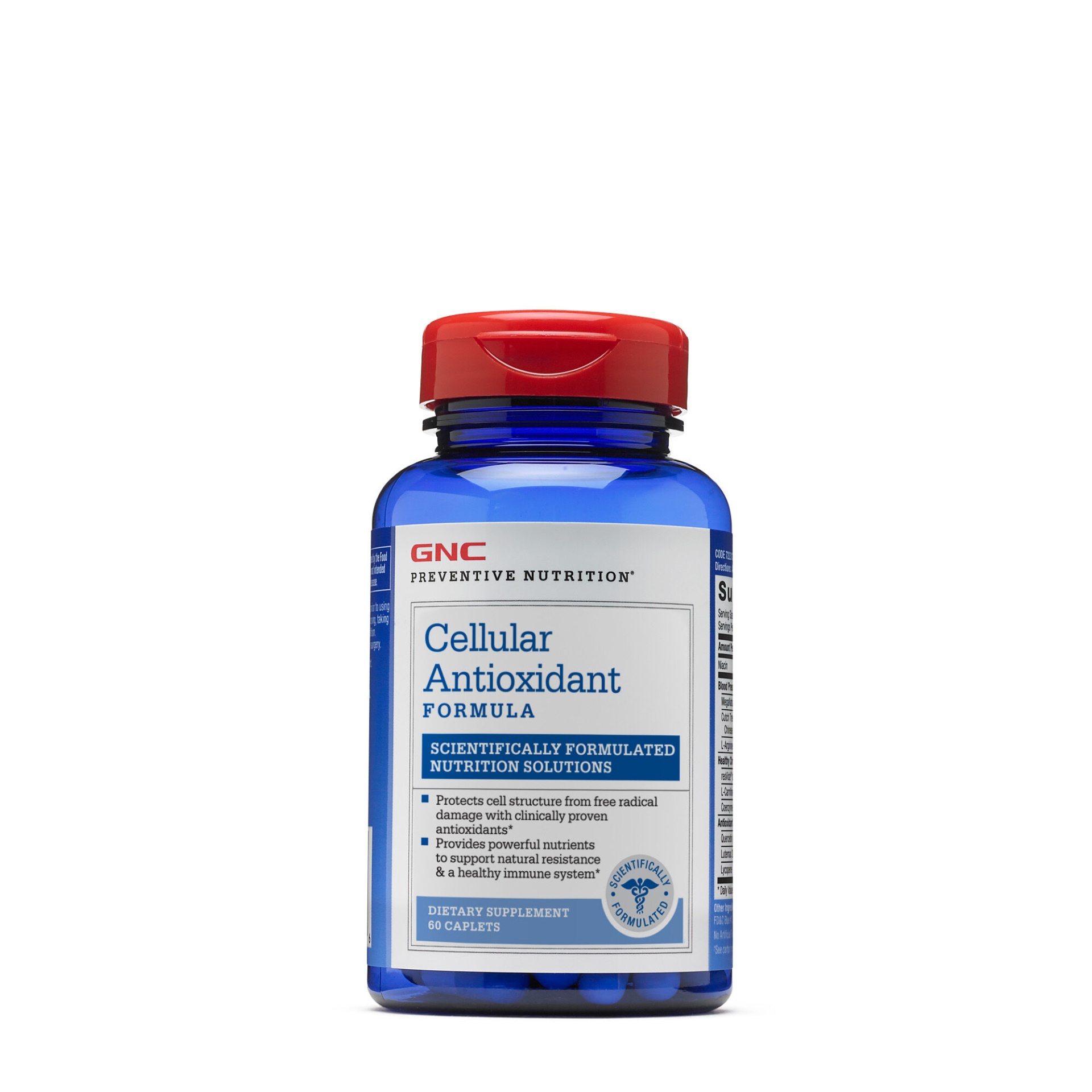 slide 1 of 1, GNC Preventive Nutrition Cellular Antioxidant Formula, 60 ct