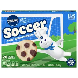 Pillsbury Soccer Ball Sugar Cookie Dough 20ct