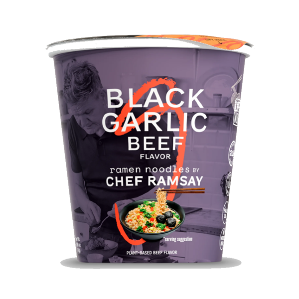 slide 1 of 1, Ramsey Black Garlic Beef Ramen Noodles By Chef Ramsay - 2.5 oz, 2.5 oz