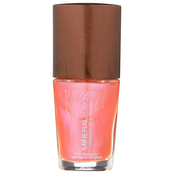 slide 1 of 1, Mineral Fusion Nail Lacquer, Pink Fire Opal, 0.33 fl oz