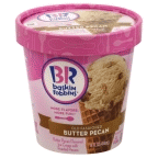 slide 1 of 1, Baskin-Robbins Old Fash Butter Pecan, 14 oz