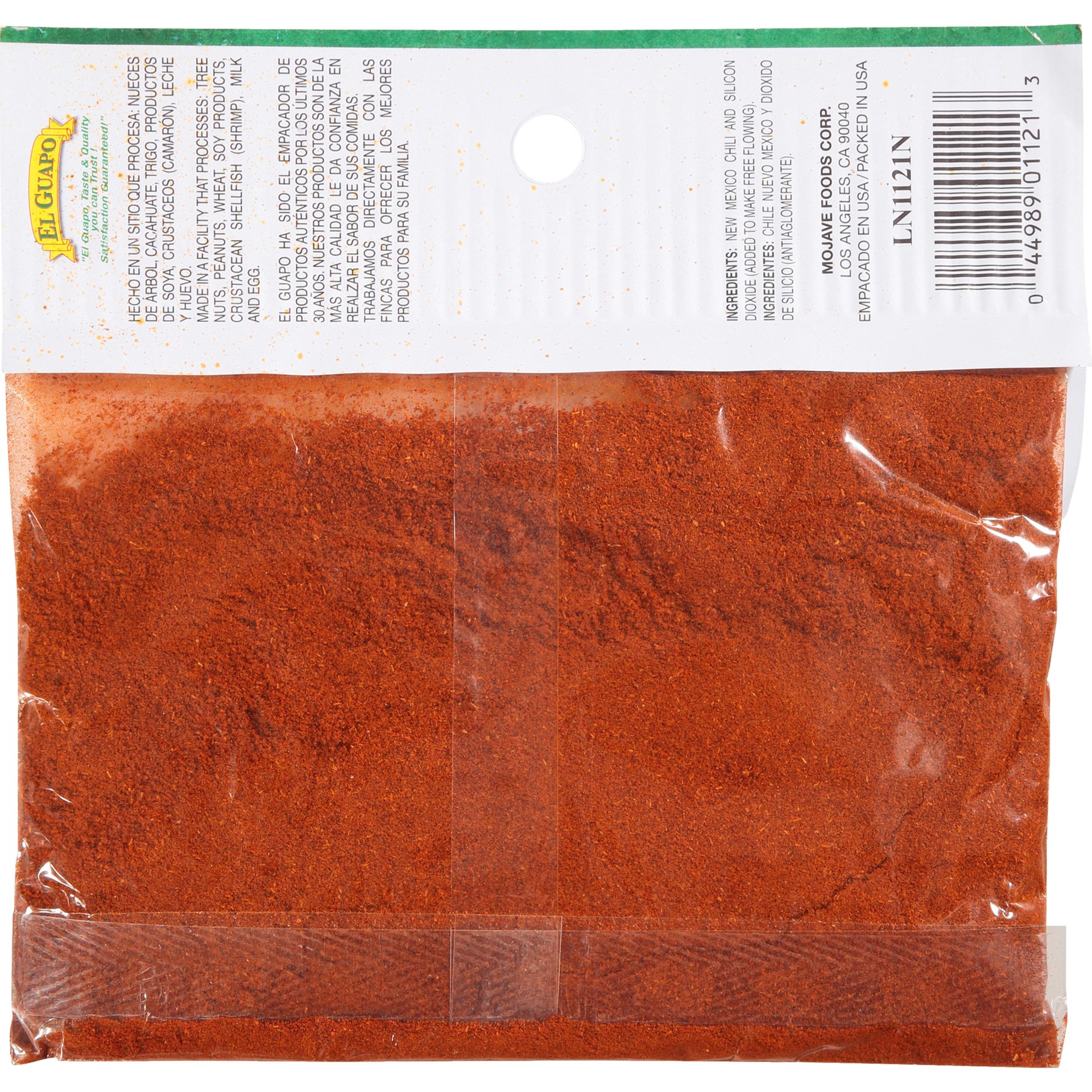 slide 4 of 5, El Guapo New Mexico Chili Powder Hot, 1 oz