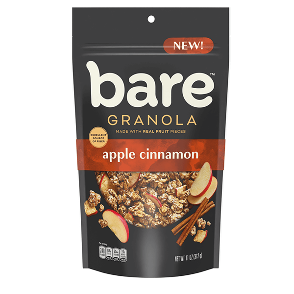 slide 1 of 1, Bare Granola Apple Cinnamon, 11 oz