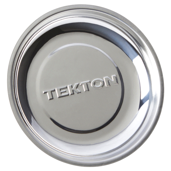 slide 1 of 7, TEKTON Round Magnetic Parts Tray, 1 ct