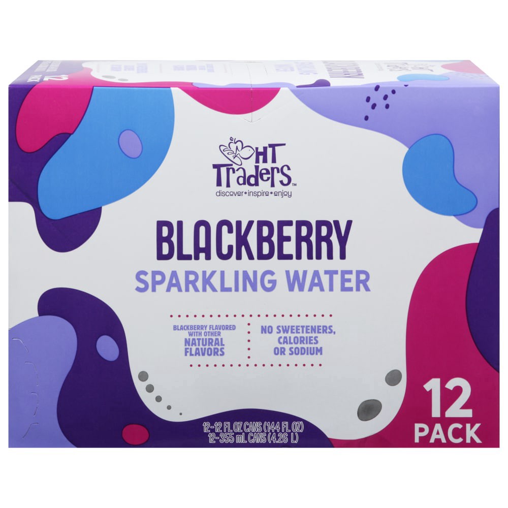 slide 3 of 3, Harris Teeter Traders Blackberry Spk Wate, 1 ct