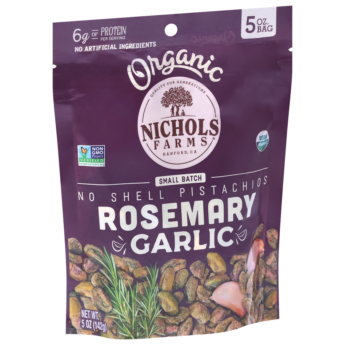 slide 12 of 13, Nichols Rosemary Shelled Pistachios - 5 oz, 5 oz