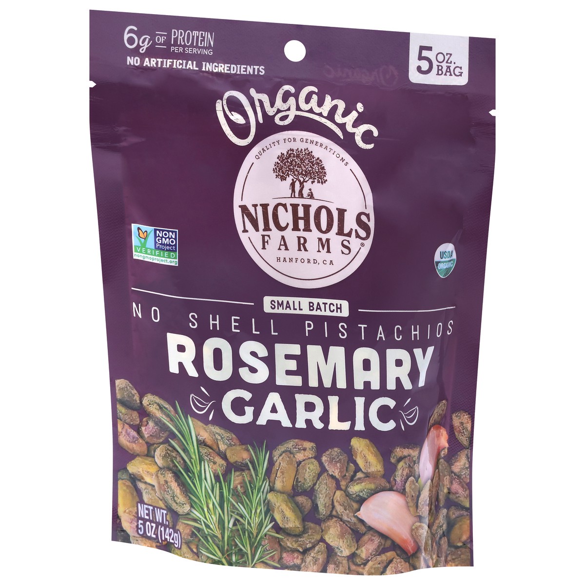 slide 13 of 13, Nichols Rosemary Shelled Pistachios - 5 oz, 5 oz