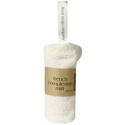 slide 1 of 1, River Soap Company 100% Cotton French Complexion Mitt, 1 ct