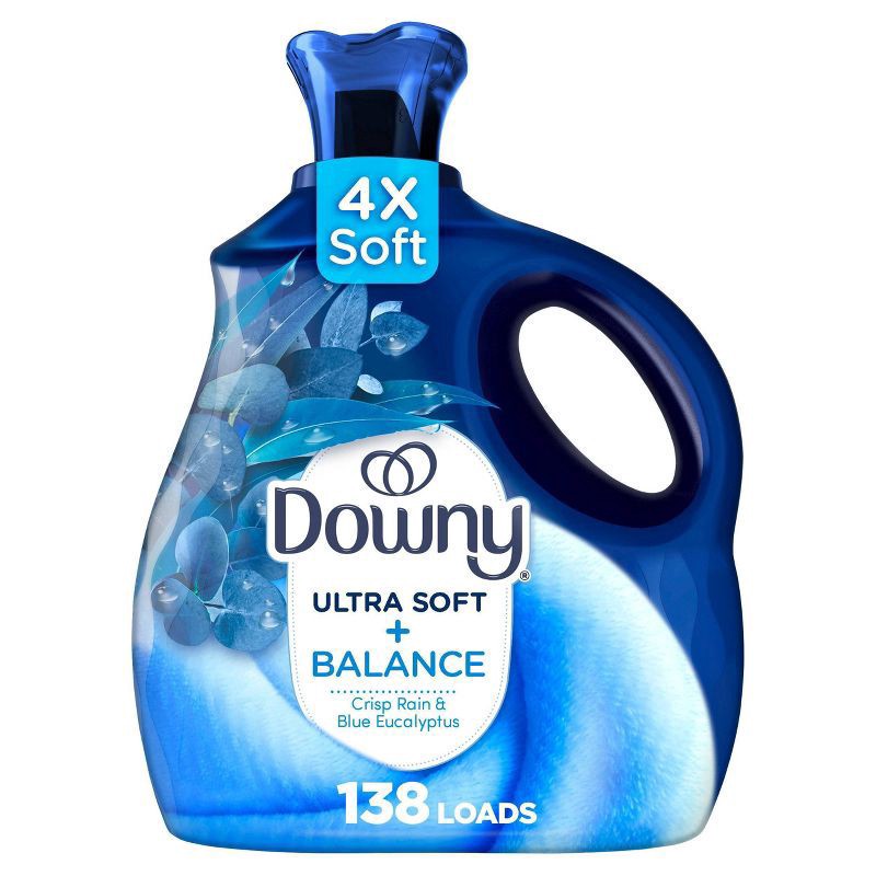 slide 1 of 9, Downy Ultra Soft Liquid Fabric Enhancer Balance 93 Ounces, 93 oz