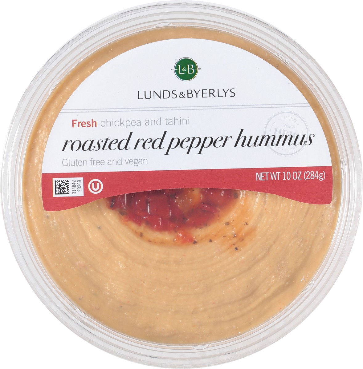 slide 7 of 13, Lunds & Byerlys Roasted Red Pepper Hummus 10 oz, 10 oz