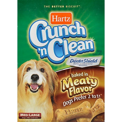 slide 1 of 1, Hartz Dog Biscuits Medm, 1 ct