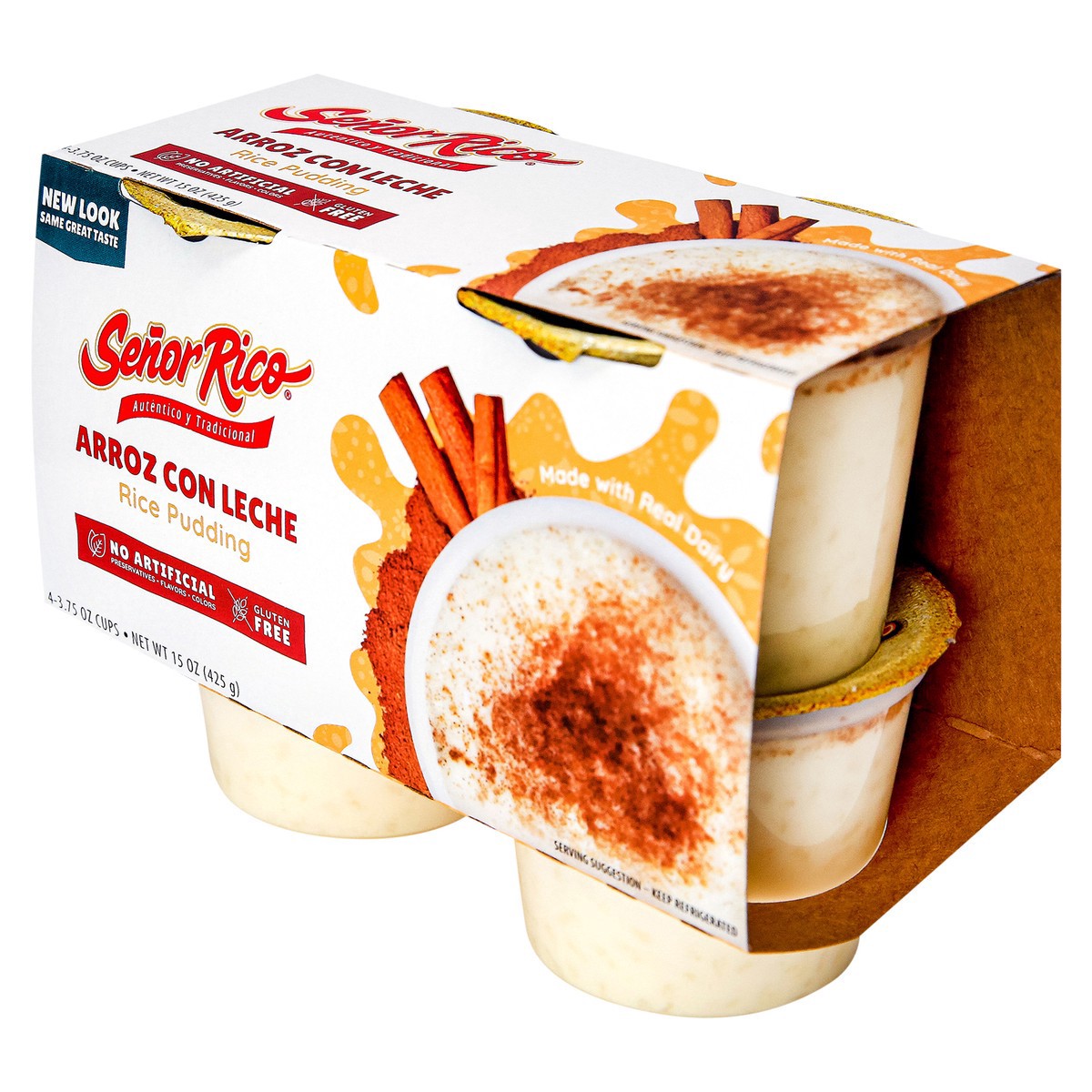 slide 6 of 9, Senor Rico Rice Pudding 4pk, 4 ct