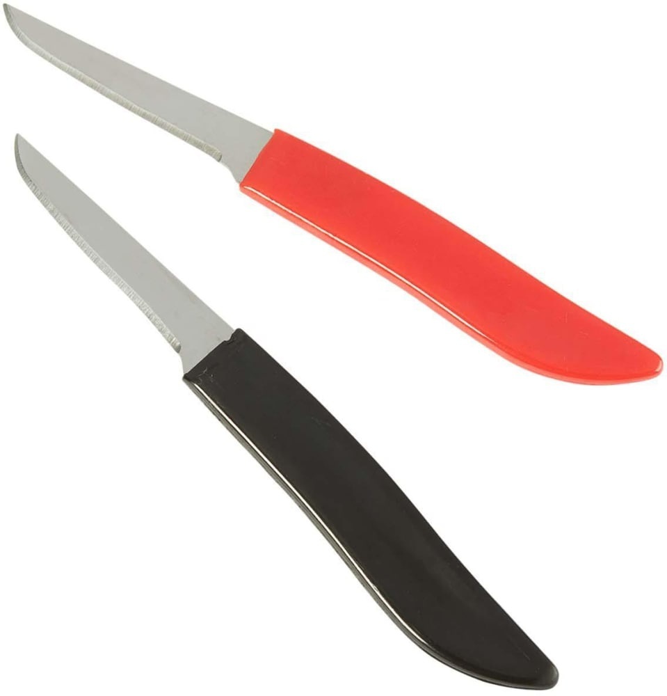 slide 1 of 1, Everyday Living Quick Cut Paring Knives, 2 ct