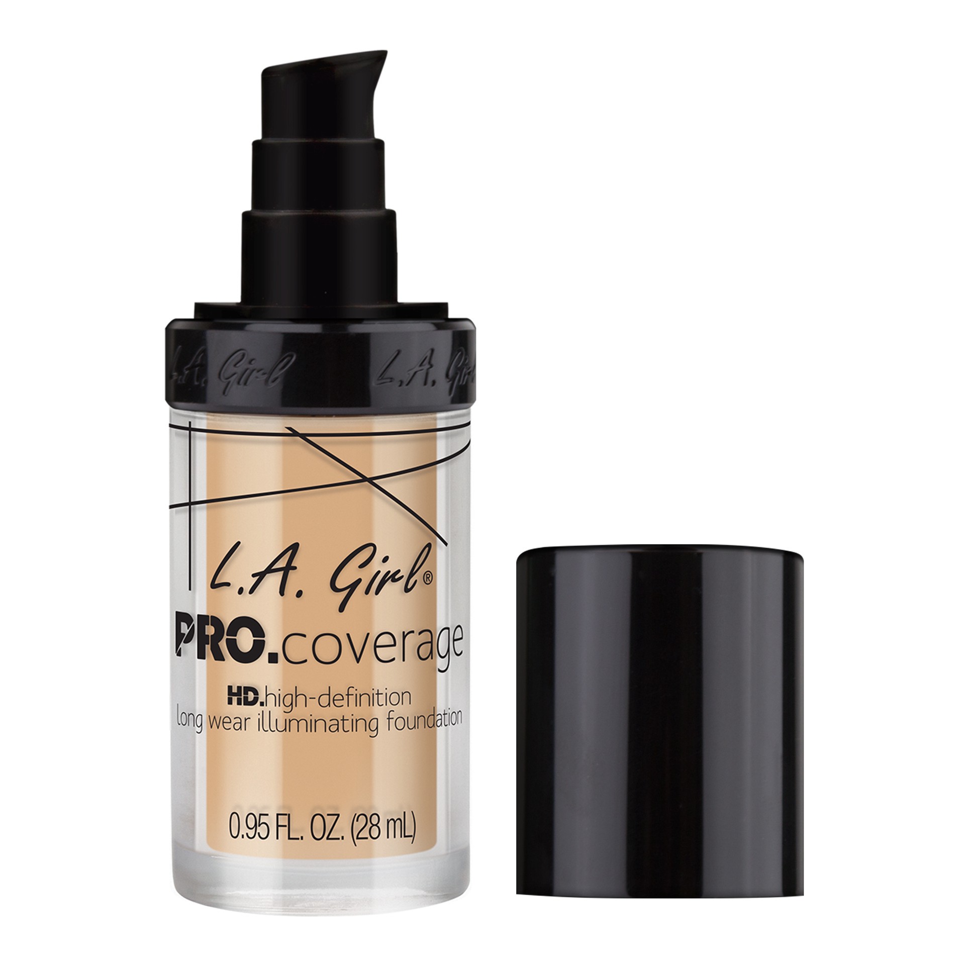 slide 1 of 2, La Girl Pro Coverage Fair, 0.95 oz