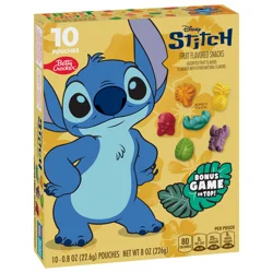 Betty Crocker Fruit Flavored Snacks, Assorted Fruit Flavors, 10-0.8 Oz Pouches