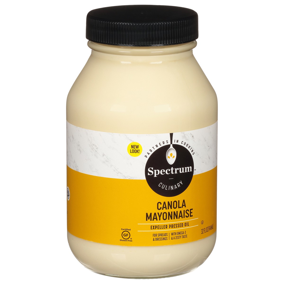 slide 2 of 8, Spectrum Naturals Canola Mayonnaise, 32 oz