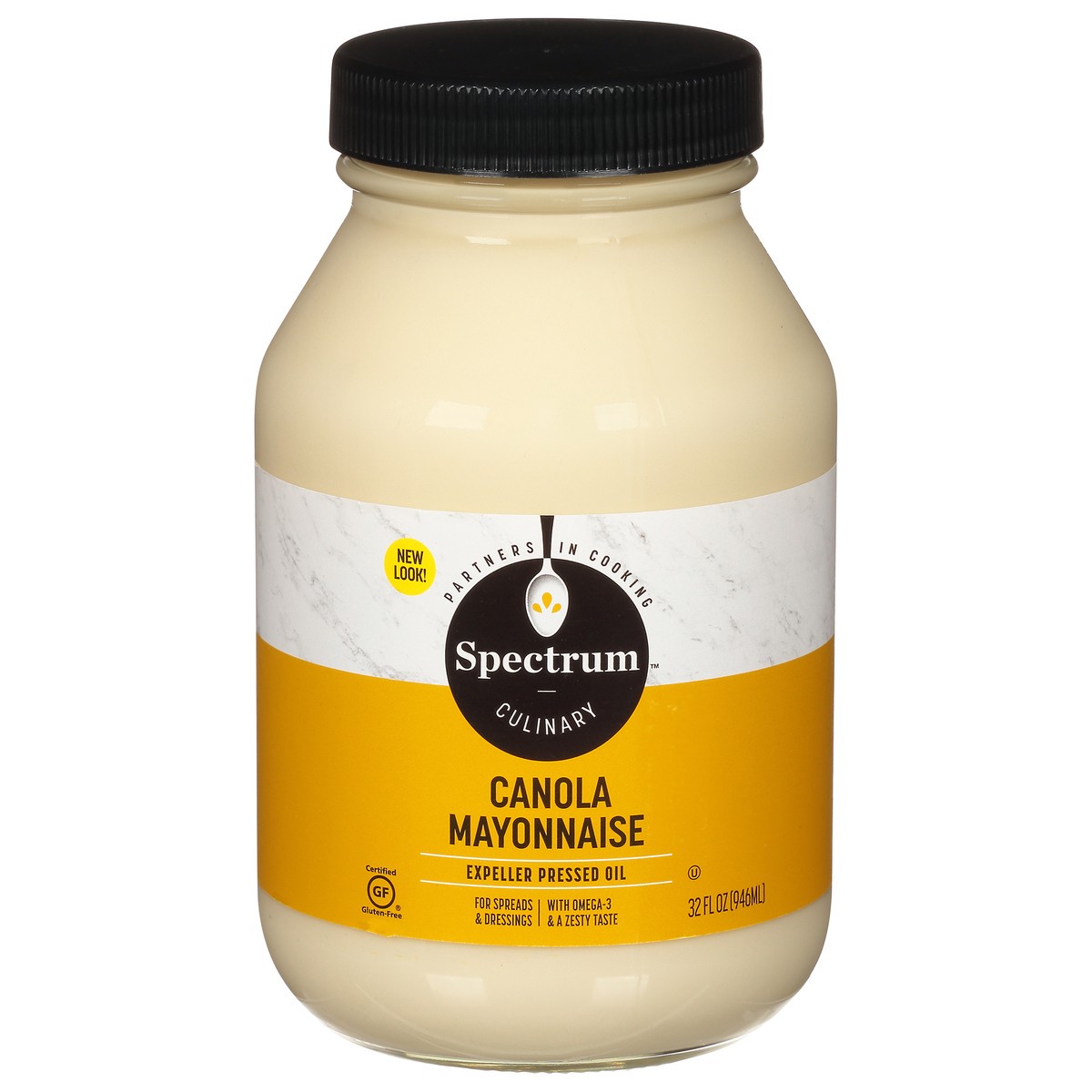 slide 1 of 8, Spectrum Naturals Canola Mayonnaise, 32 oz