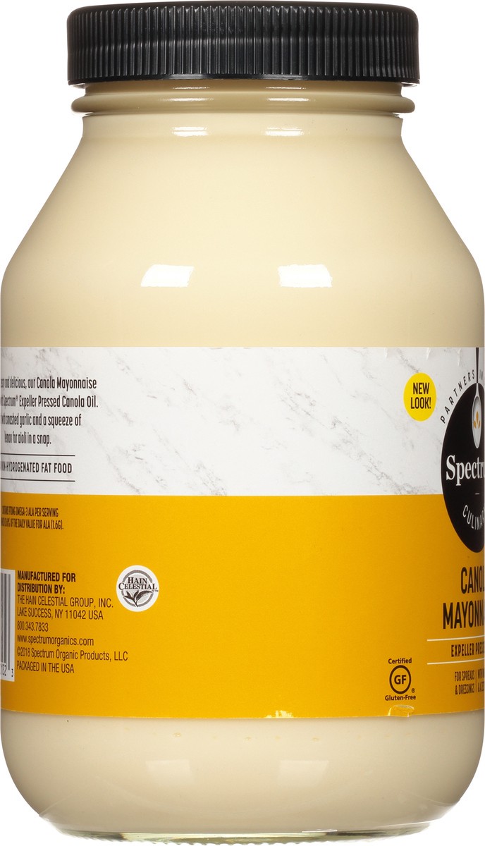 slide 6 of 8, Spectrum Naturals Canola Mayonnaise, 32 oz