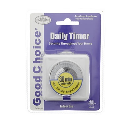 slide 1 of 1, Good Choice Indoor Use Daily Timer, 1 ct