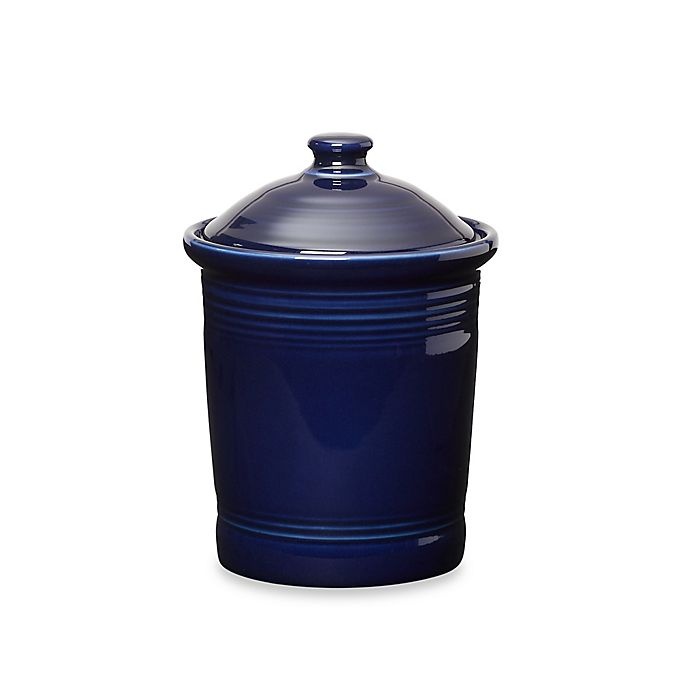 slide 1 of 3, Fiesta Small Canister - Cobalt Blue, 1 ct