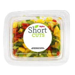 Hy-Vee Short Cuts Tri Peppers Diced