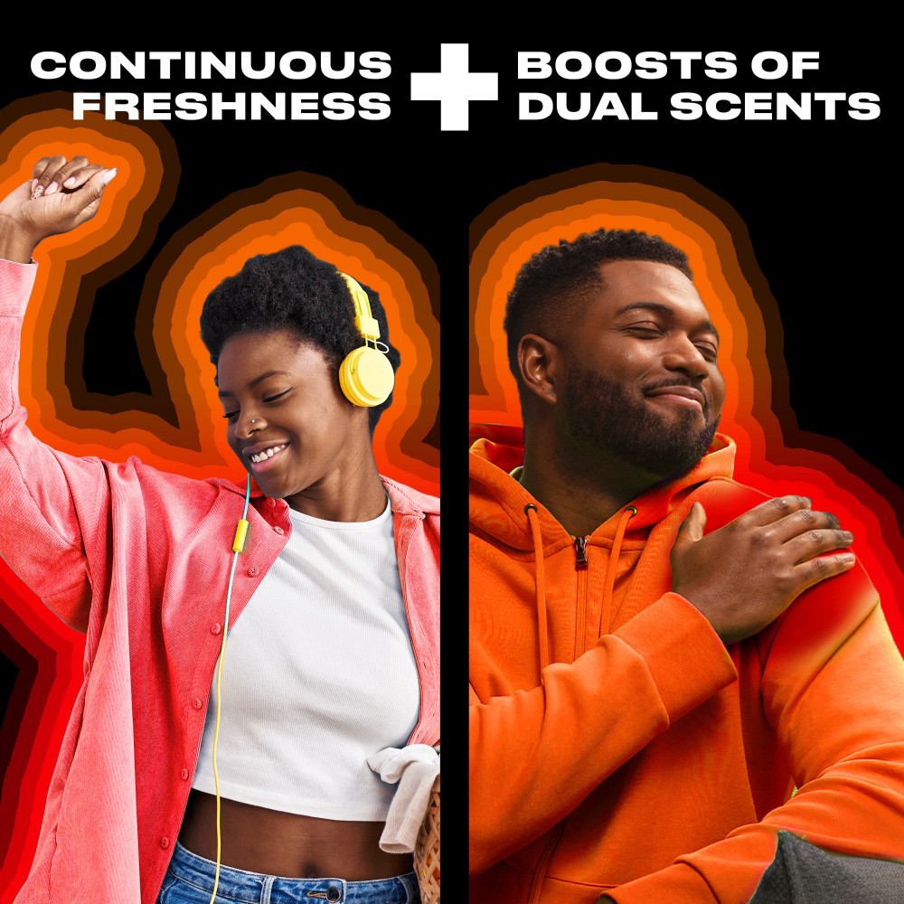 slide 4 of 6, Downy Unstopables Fusions Beads Sunset And Citrus 16.0 Ounces, 16 oz