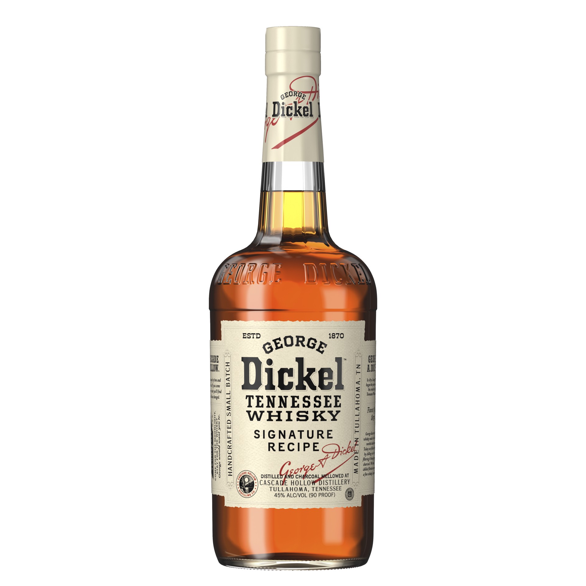 slide 1 of 3, George Dickel Signature Recipe Tennessee Whisky, 1 L, 1 liter
