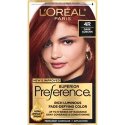 L'Oréal 4R Dark Auburn Permanent Haircolor 1 Each