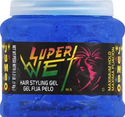 Super Wet Plus Blue Styling Gel