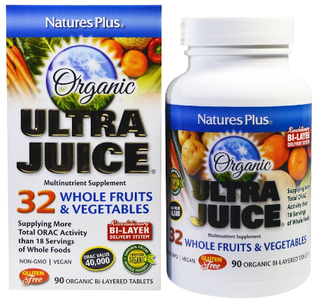 slide 1 of 1, Nature's Plus Ultra Juice, 90 ct