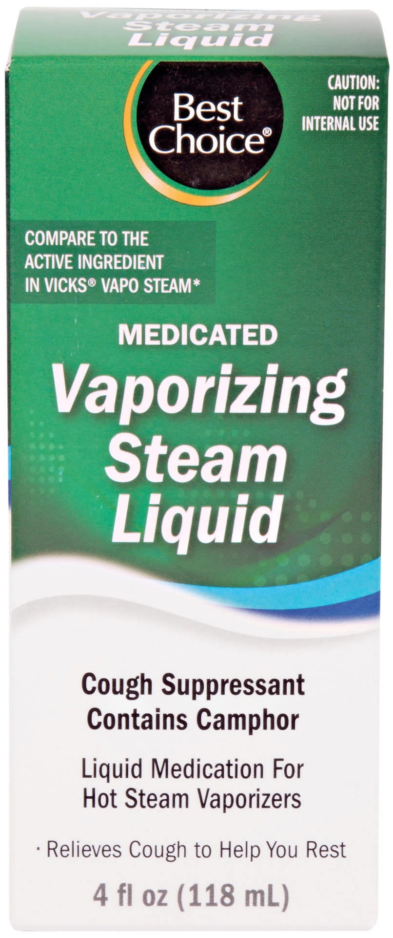 slide 1 of 1, Best Choice Medicated Vaporizing Steam Liquid, 4 oz