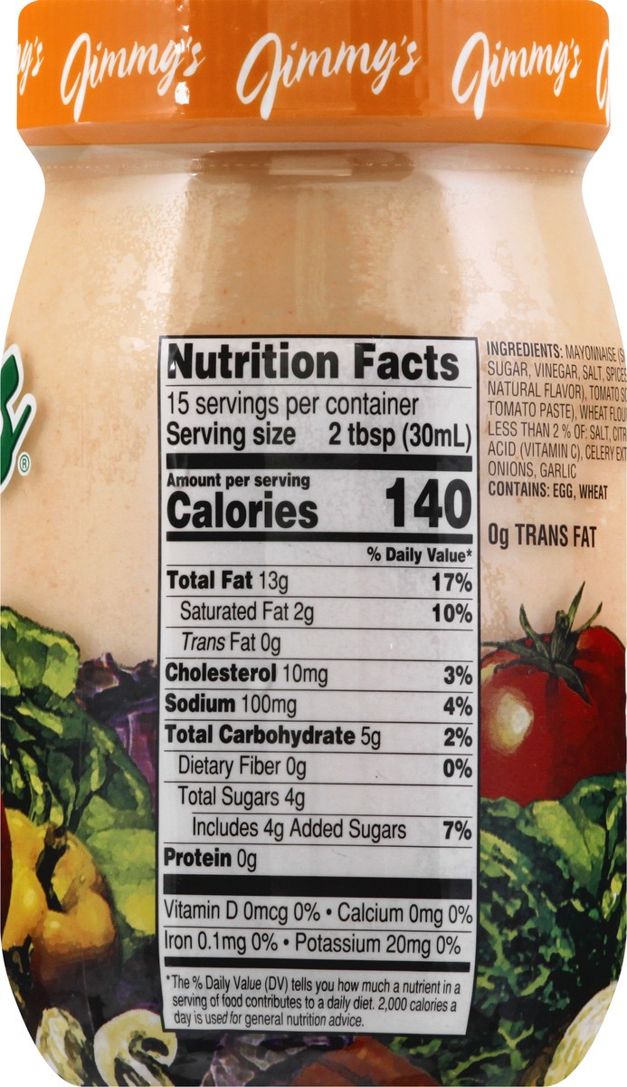 slide 2 of 12, Jimmy's Original Thousand Island Salad Dressing 15 fl oz, 15 fl oz